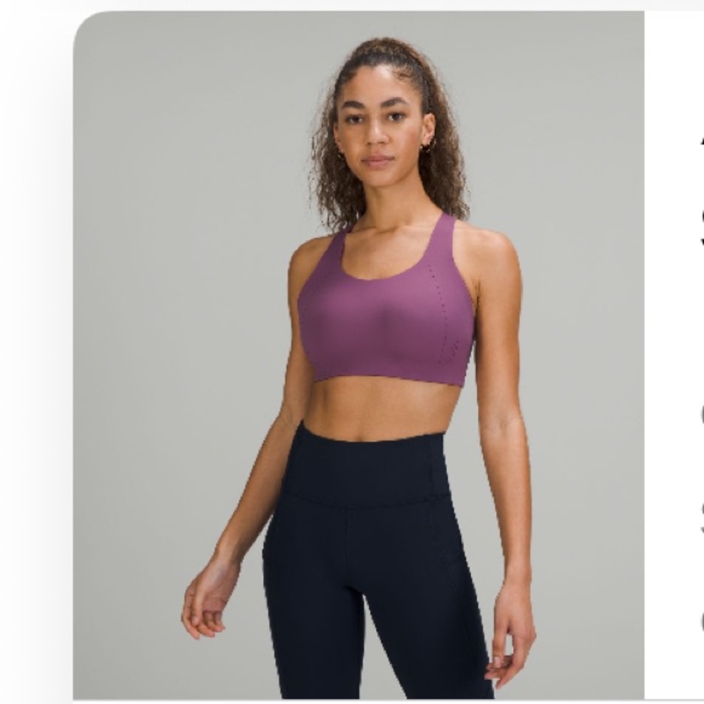 Lululemon AirSupport Bra NWT